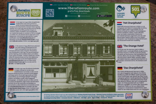 Liberation Route Marker 501: Het Oranjehotel #2