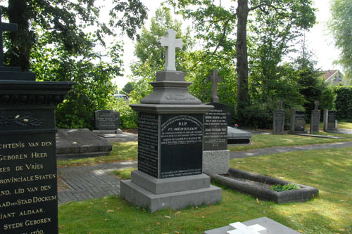 In Memoriam Grave Lombok Expedition Roman Catholic Cemetery Dokkum