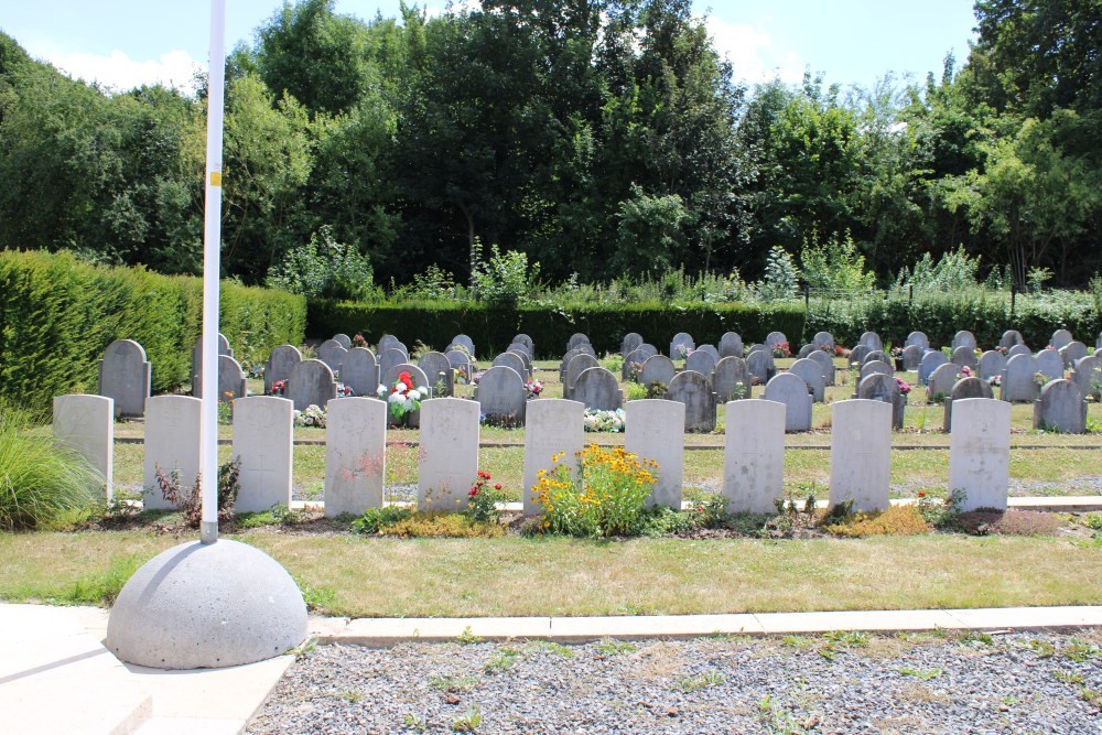 Oorlogsgraven van het Gemenebest Cuesmes #3