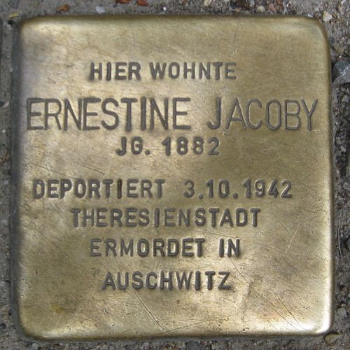 Stolpersteine Oranienburger Straße 46-47 #4