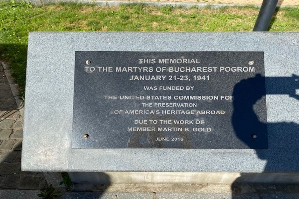 Monument Martelaren Boekarest Pogrom #2