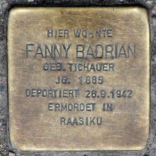 Stolpersteine Prinzenstraße 98 #2