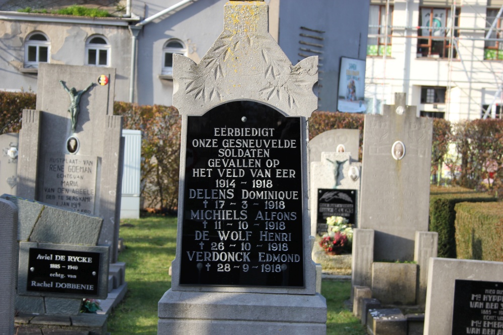 Memorial Stone First World War Serskamp #2