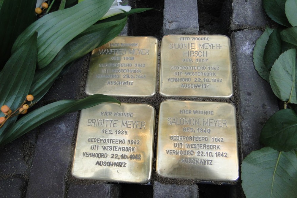 Stolpersteine Nieuwstraat 85 (nu Nieuwstraat 8 #1