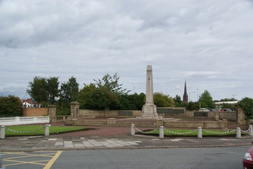 Oorlogsmonument Warrington #1