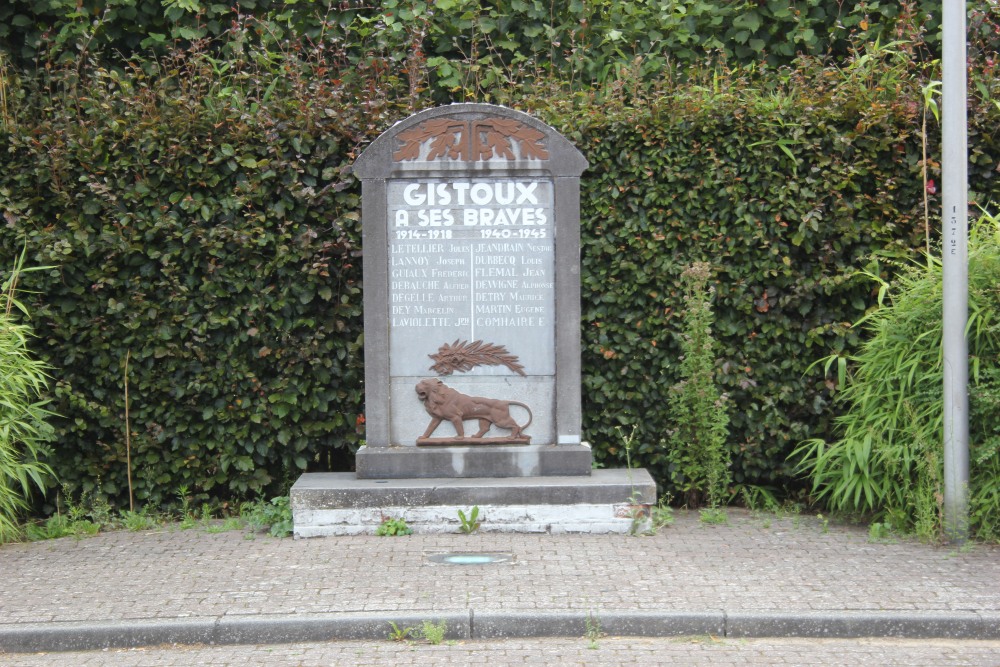 Oorlogsmonument Gistoux