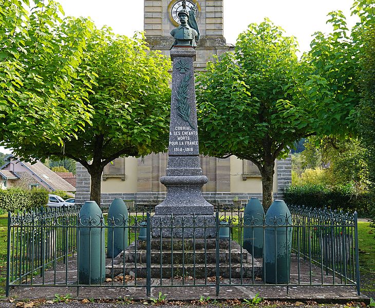 Monument Eerste Wereldoorlog Cubrial