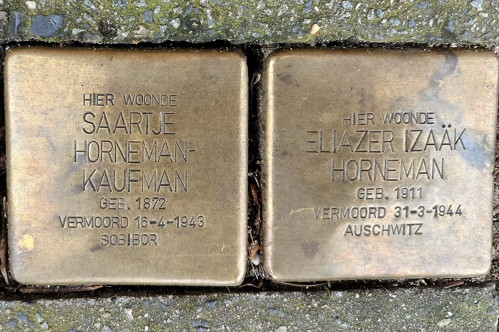 Stumbling Stones Van Swindenstraat 5 #3