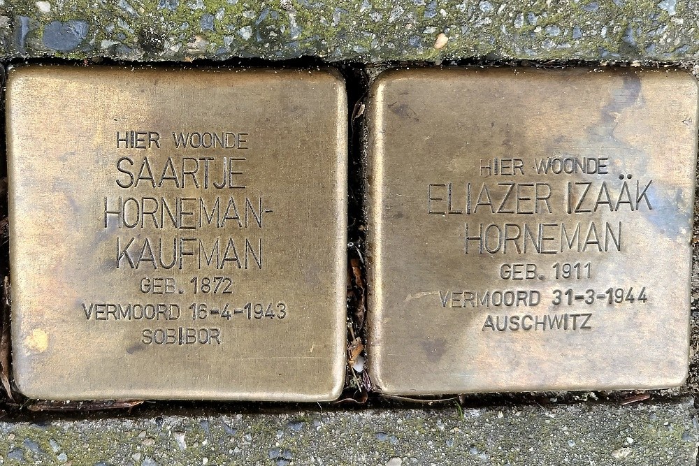 Stolpersteine Van Swindenstraat 5 #3