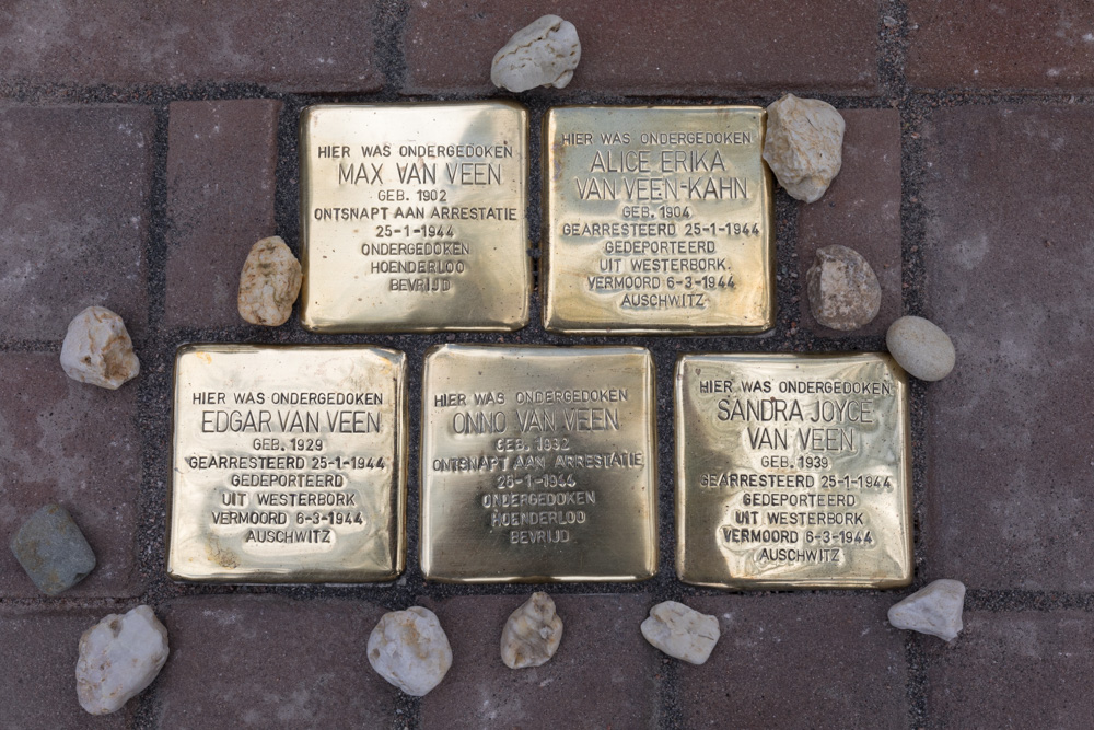 Stolpersteine Hoenderloseweg 6 #1