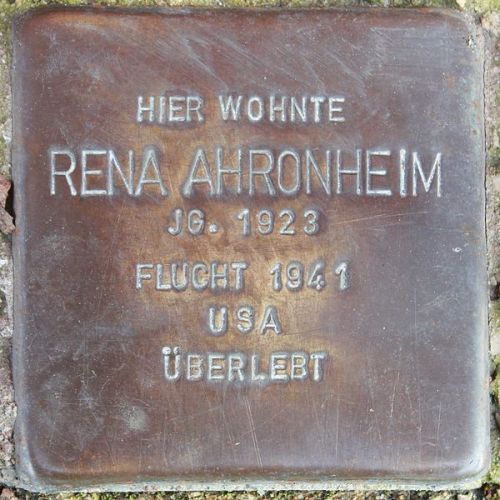 Stolpersteine Ulmenstrae 3 #5