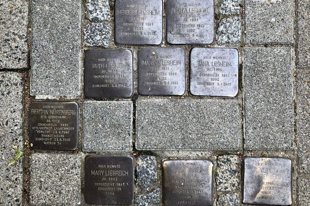 Stolpersteine Grindelhof 83