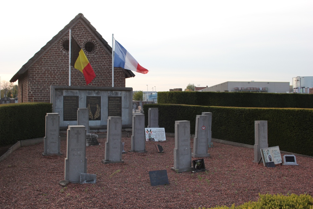 Oorlogsmonument Begraafplaats Hannut #1