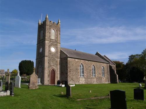 Commonwealth War Grave Upper Tamlaght O'Crilly Church of Ireland Churchyard