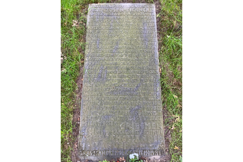 Mass Grave Victims Concentration Camps Osterholzer Friedhof Bremen #4