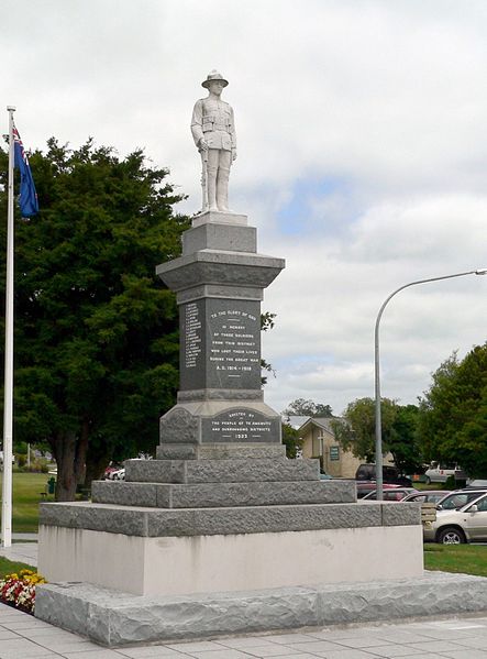 Oorlogsmonument Te Awamutu #1