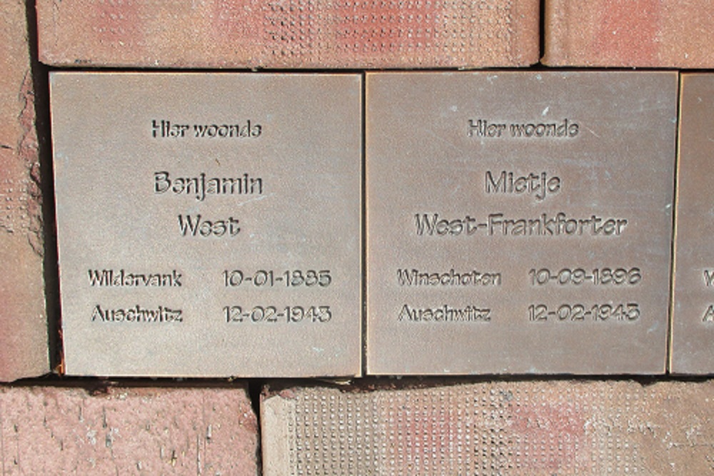 Memorial Stones Kerkstraat 62 #2