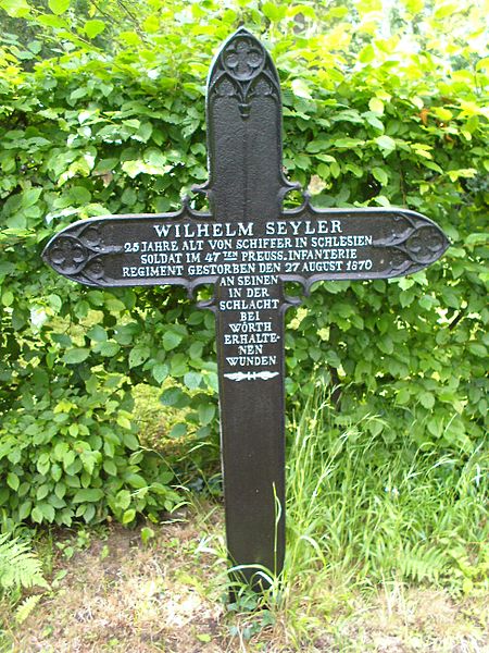 Grave of German Soldier Frankenthal (Pfalz)