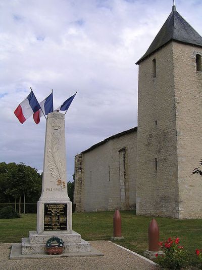 Oorlogsmonument Ambérac #1