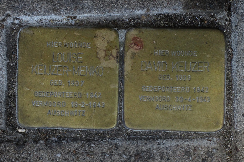 Stolpersteine Wierdensestraat 113 #1