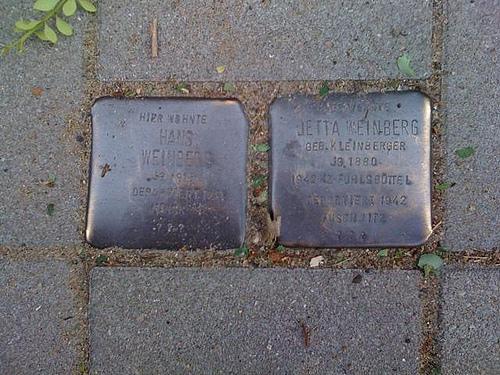 Stolpersteine Mansteinstraße 49 #1