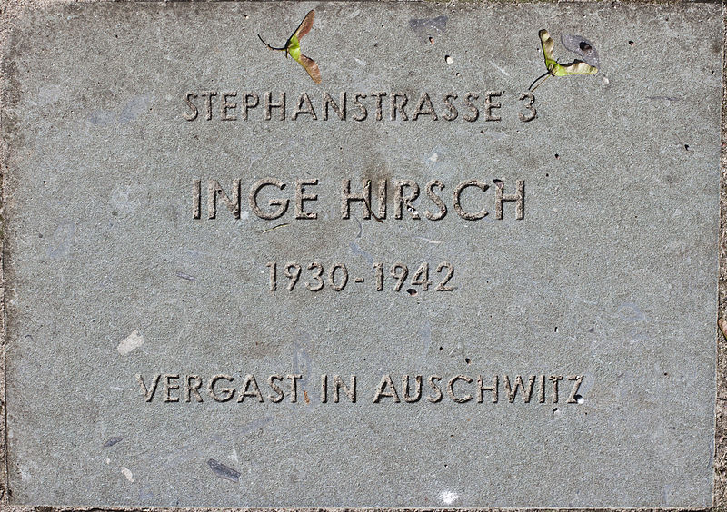 Memorial Stones Stephanstraße 3 #2