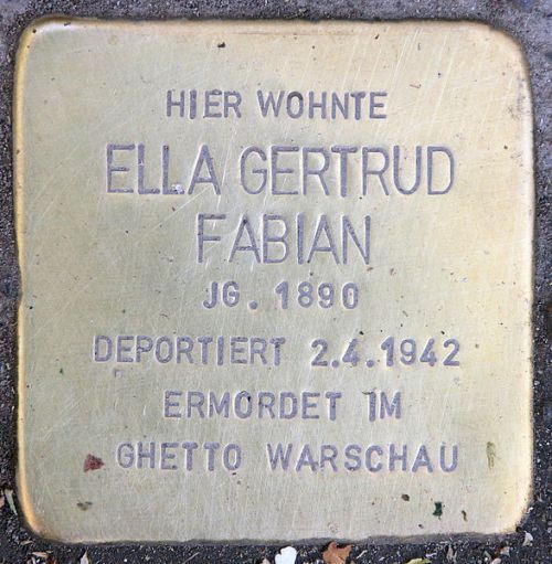 Stolpersteine Giesebrechtstrae 19