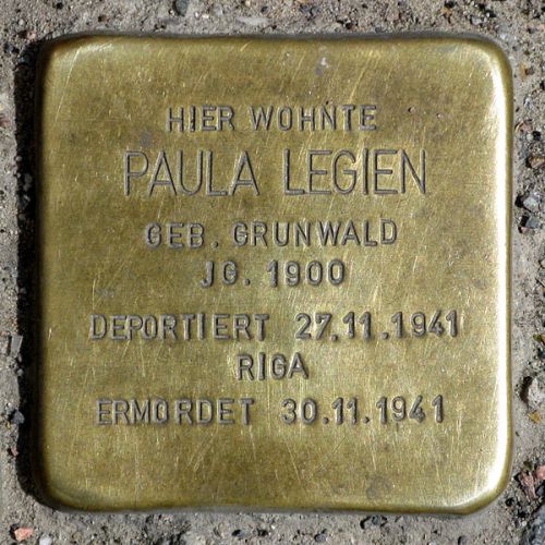 Stolpersteine Veteranenstrae 23