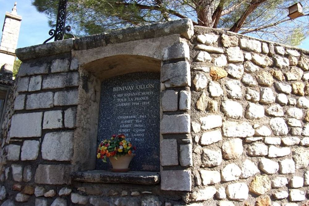 Monument Eerste Wereldoorlog Bnivay-Ollon #1