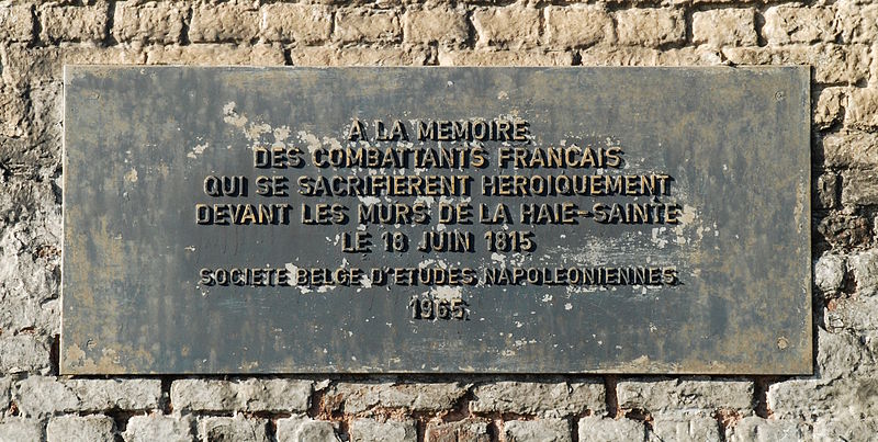 Memorials Ferme de la Haie Sainte #3