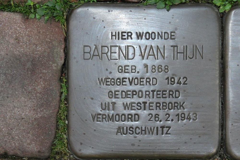 Stolpersteine Noorderkerkstraat 4, #2