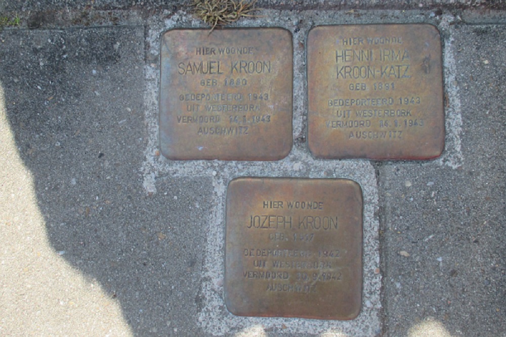 Stolpersteine Koningstraat 20 #1