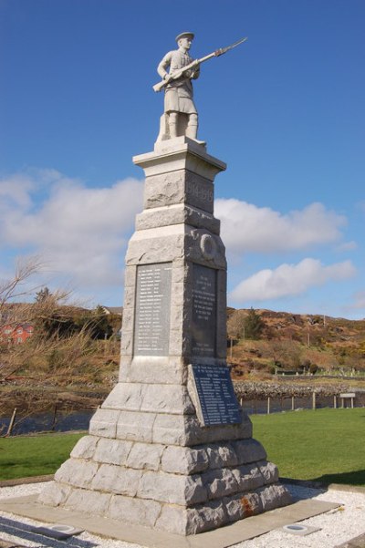 Oorlogsmonument Lochinver #1