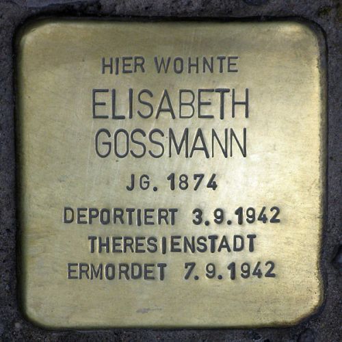 Stolpersteine Hufelandstrae 37