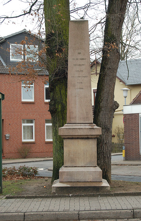 Monument Frans-Duitse Oorlog Uetersen #1