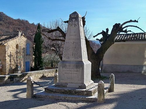 Oorlogsmonument Ongles