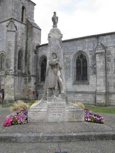 Oorlogsmonument Tonnay-Charente