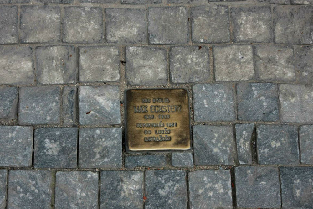 Stolperstein Jchymova 4/27