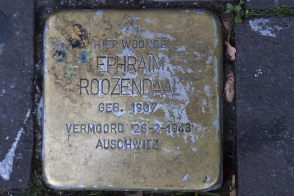 Stolperstein Hommelsestraat 68 #1