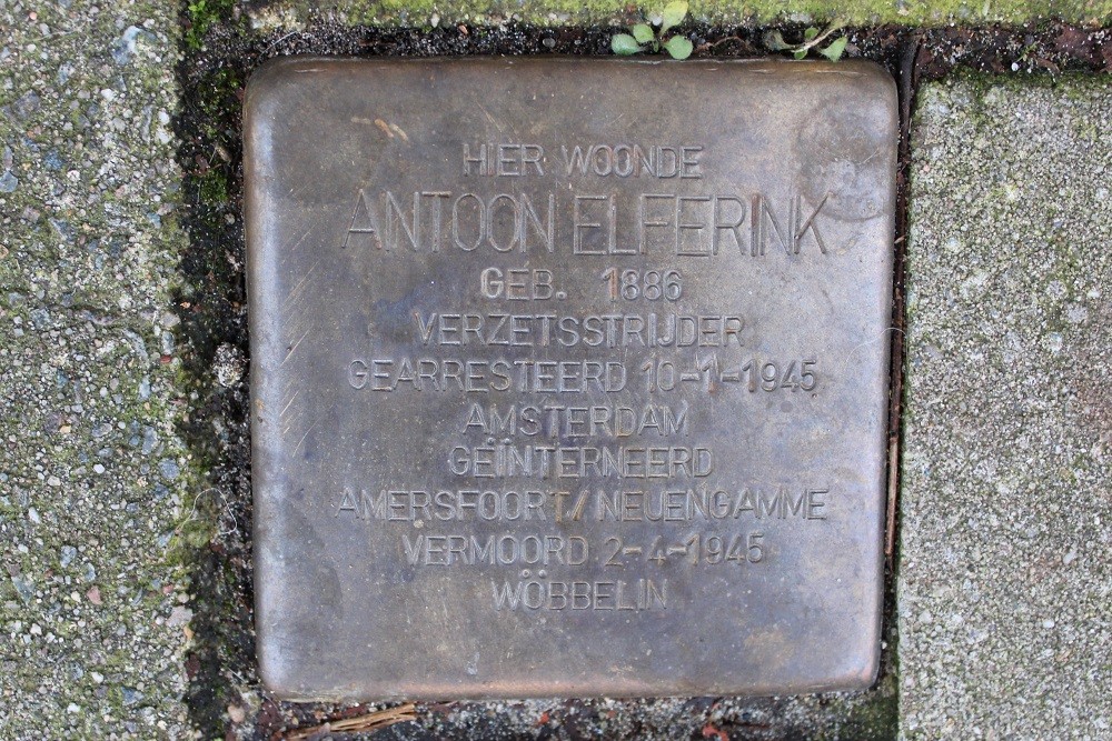 Stolperstein Roerstraat 27