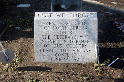 Monument Veteranen Vietnam-Oorlog North Bergen #1