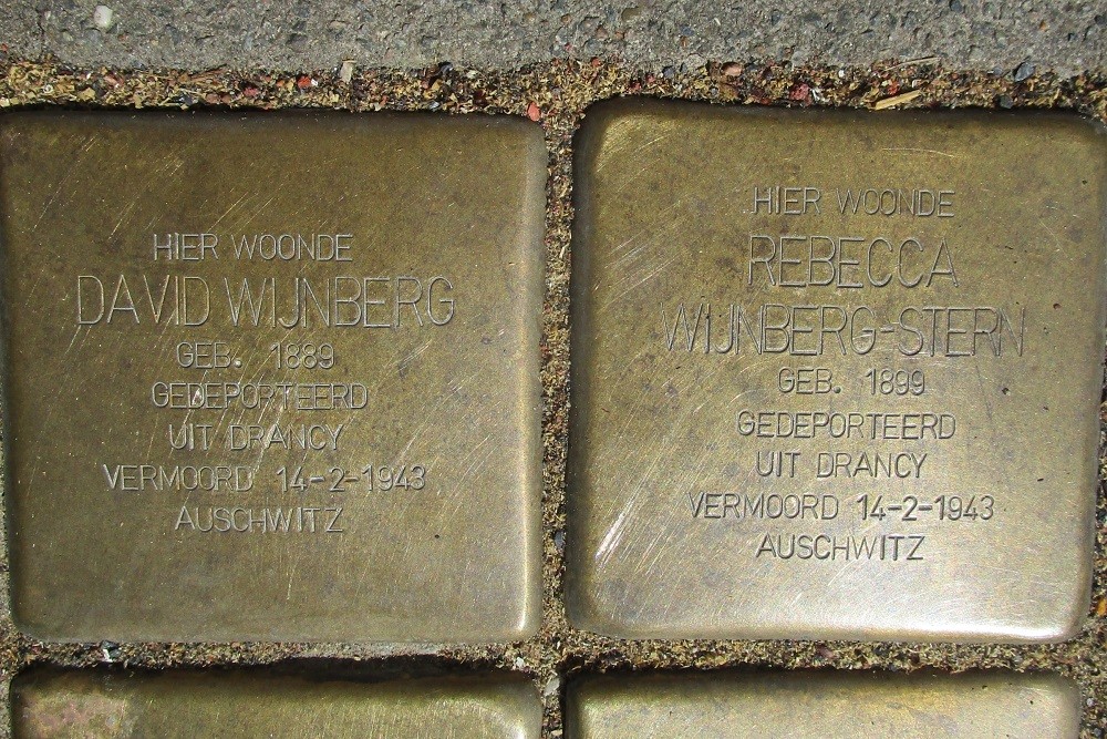 Stolpersteine Palestrinastraat 6 #2