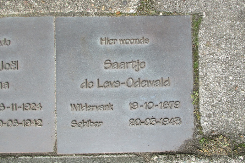 Memorial Stones Raadhuisstraat 25 #3