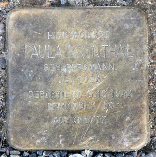 Stolpersteine Wullenweberstraße 1 #3