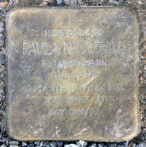 Stolpersteine Wullenweberstrae 1 #3