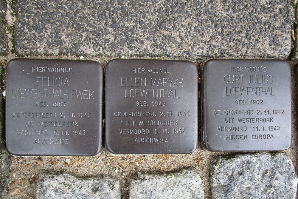 Stolpersteine Jan Luykenstraat 14 #1