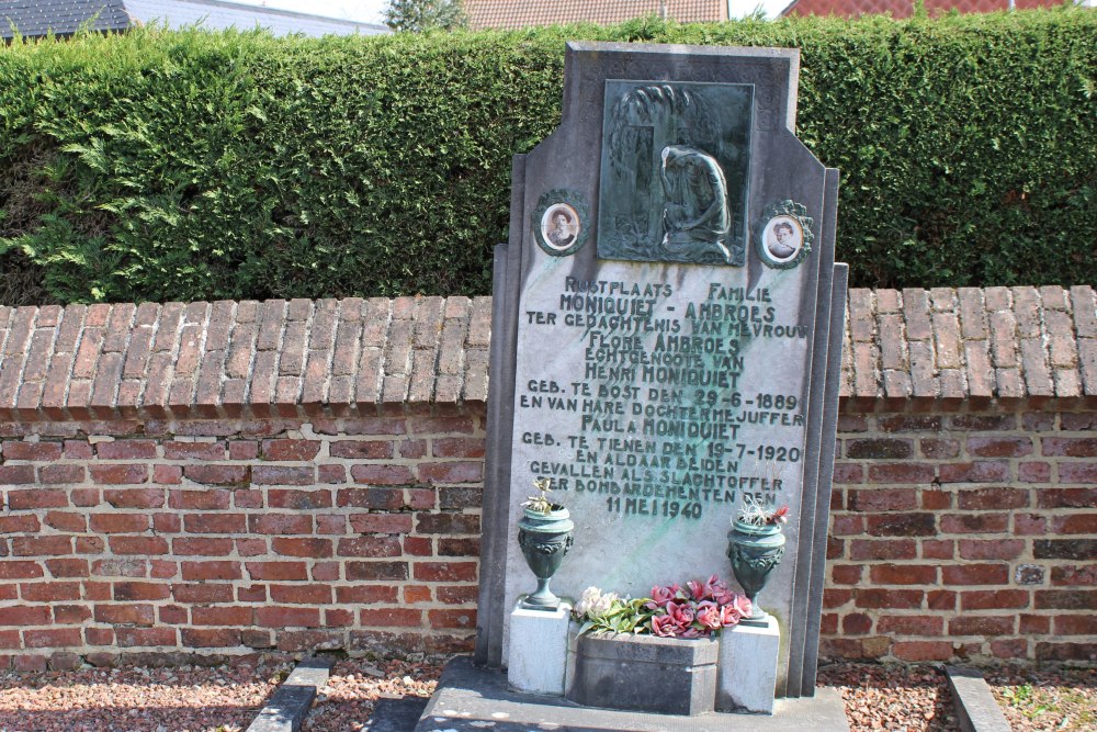 Belgian War Graves Bost #3