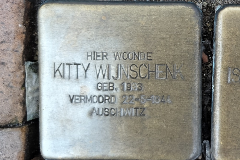 Stolpersteine Lange Elisabethstraat 7 #2