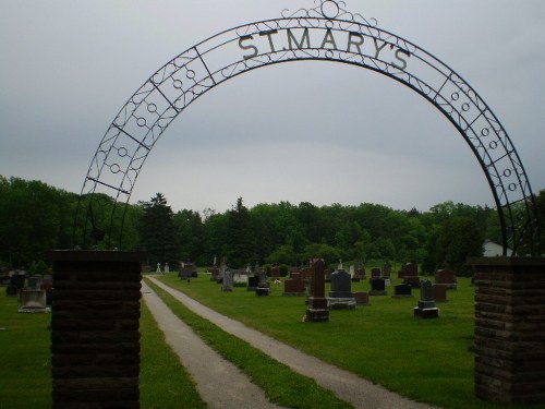 Oorlogsgraf van het Gemenebest St. Mary's Roman Catholic Cemetery #1