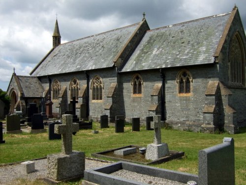 Oorlogsgraf van het Gemenebest St. David Churchyard